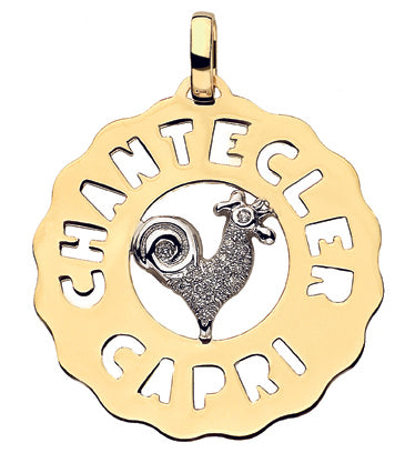 Chantecler Small Logo Gallo Pendant