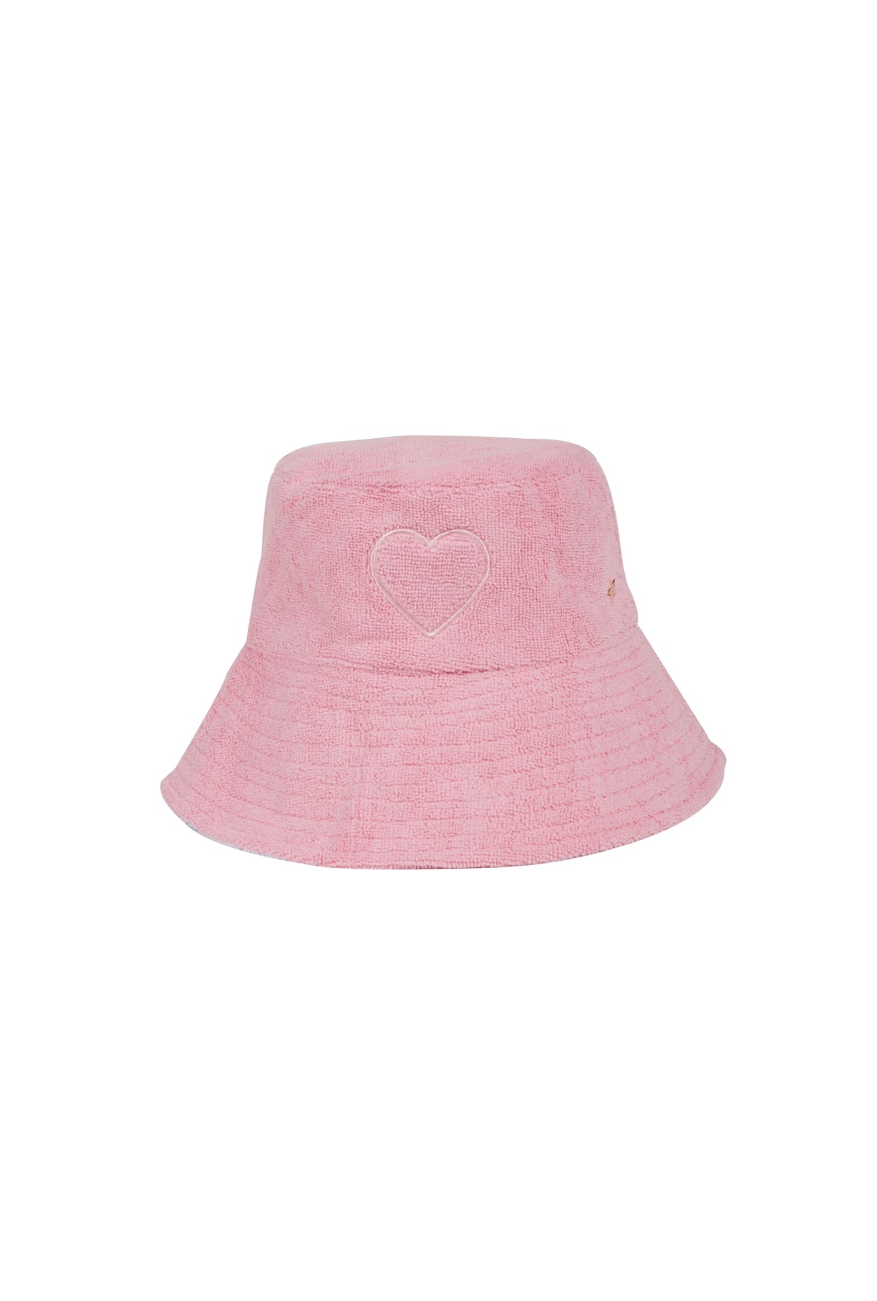Terry Heart Bucket Hat