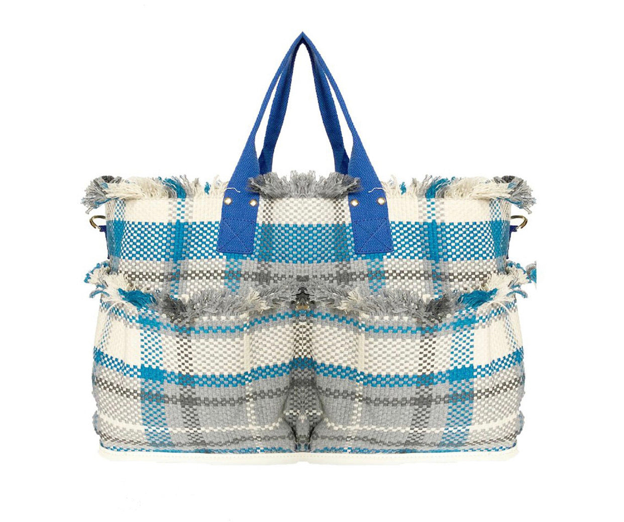 Plaid Large Tote
