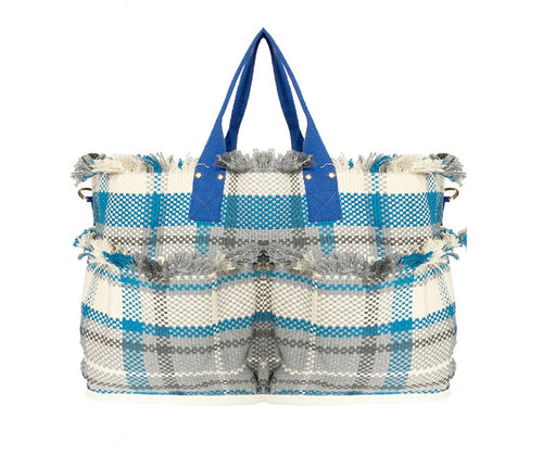 Plaid Large Tote