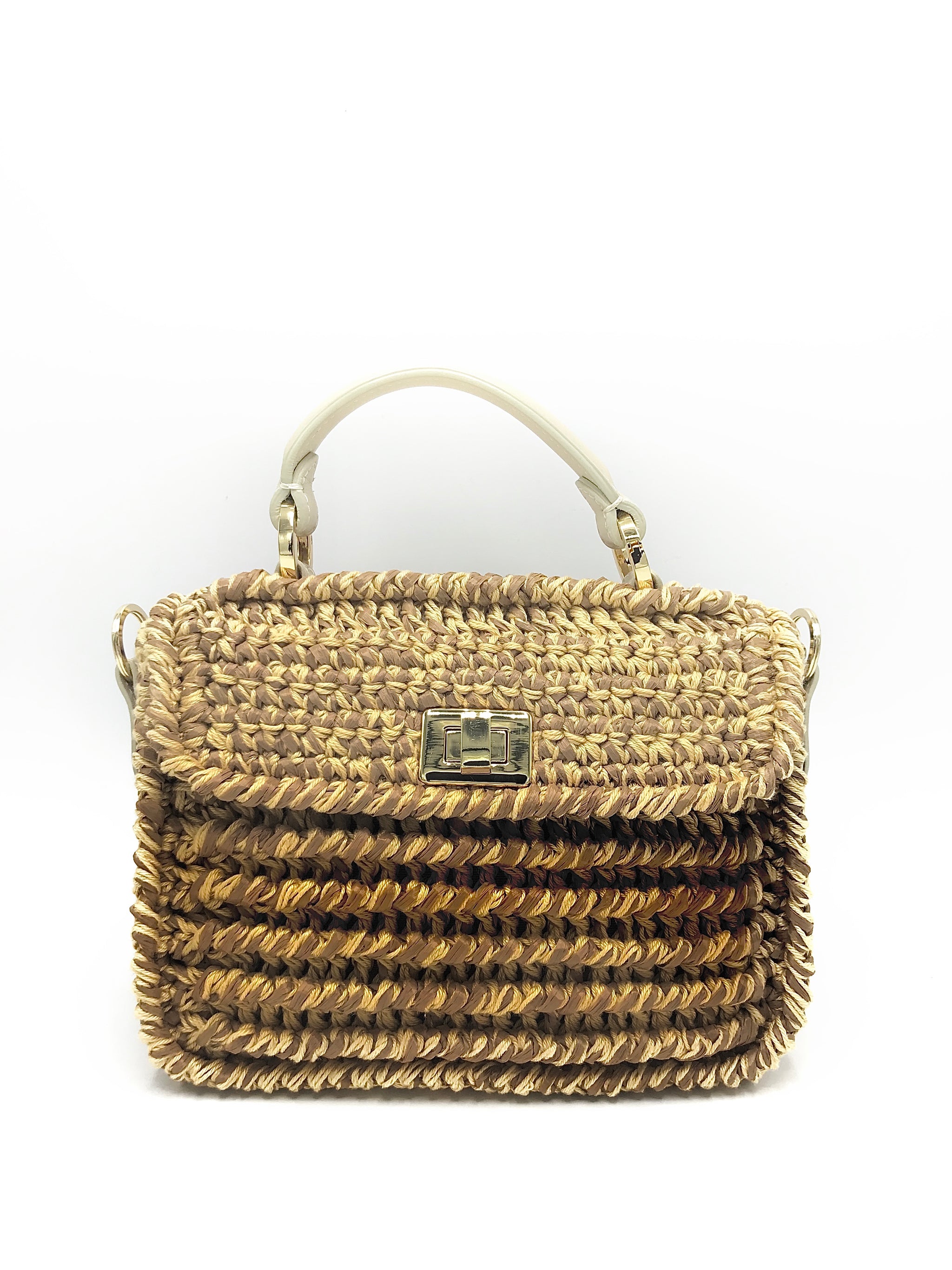Mini Katherine Tess Two-Tone Bag