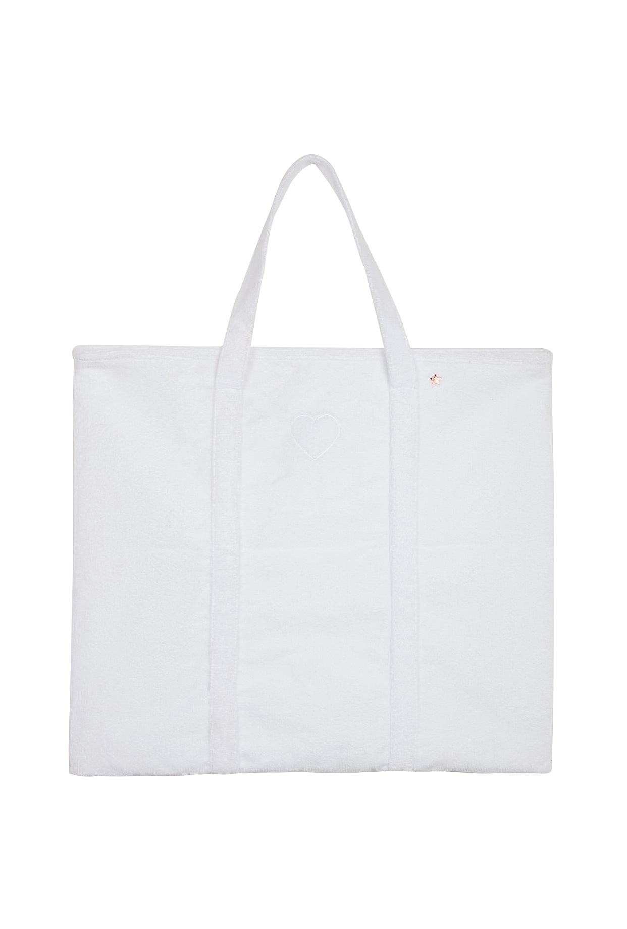 Terry Heart Tote