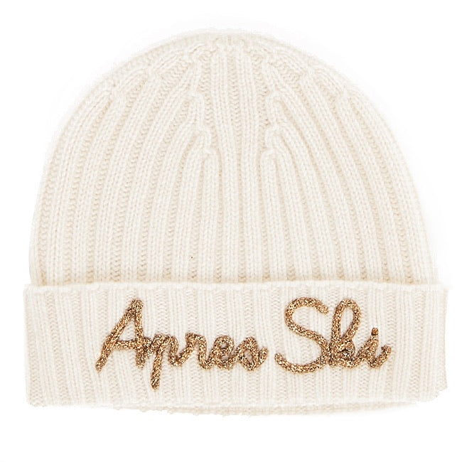 Cashmere Blended Apres Ski Hat