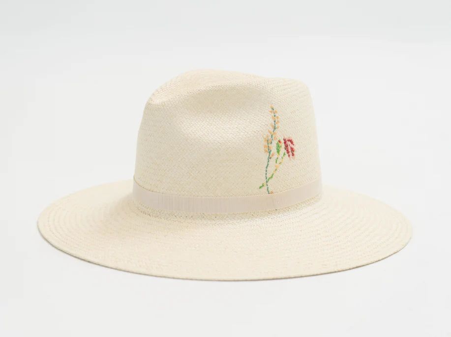 Flower Straw Hat