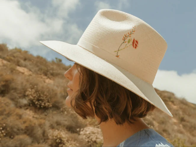 Flower Straw Hat