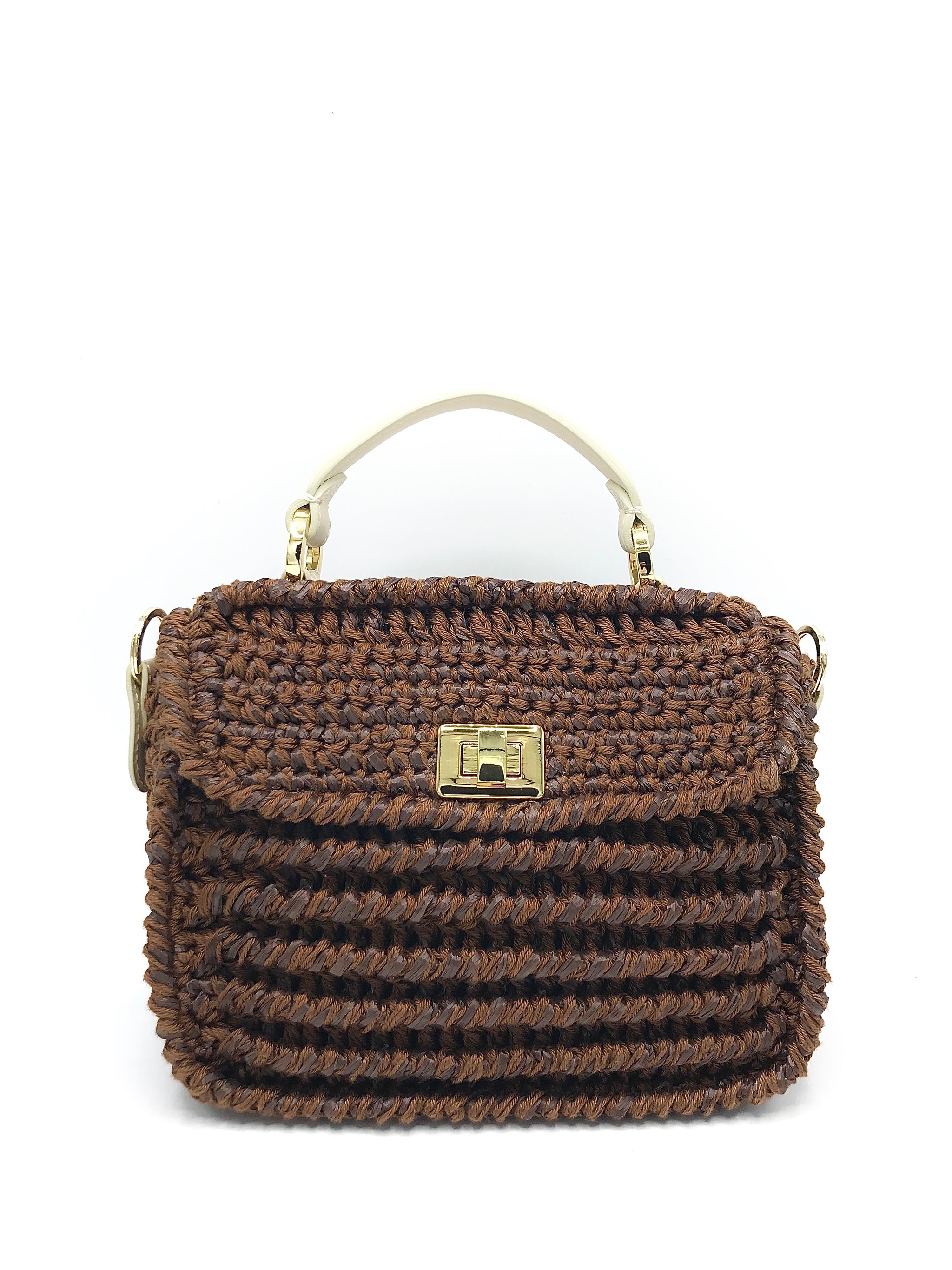 Mini Katherine Tess Two-Tone Bag