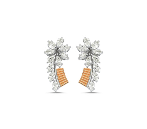 Flower Gold Earring