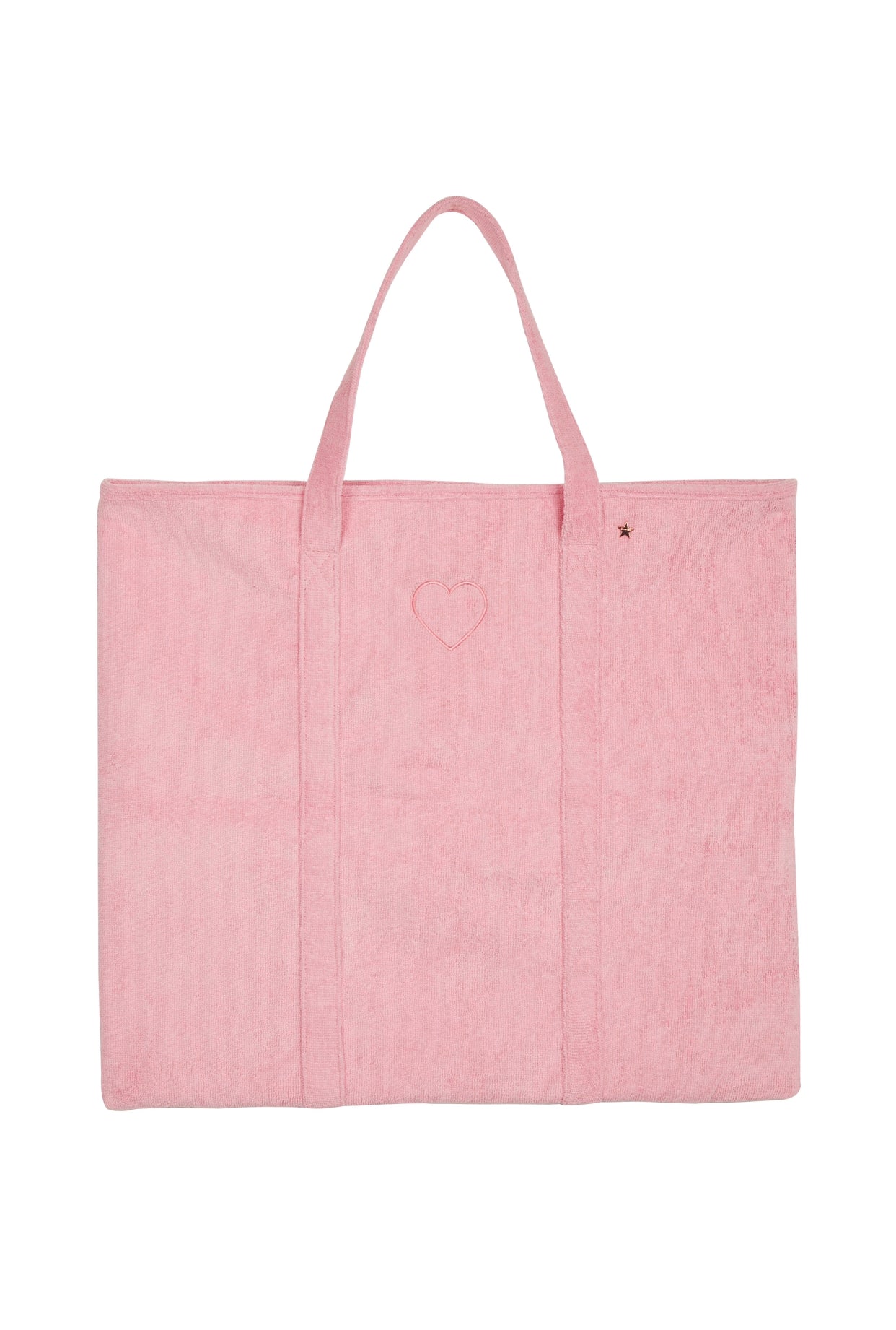 Terry Heart Tote