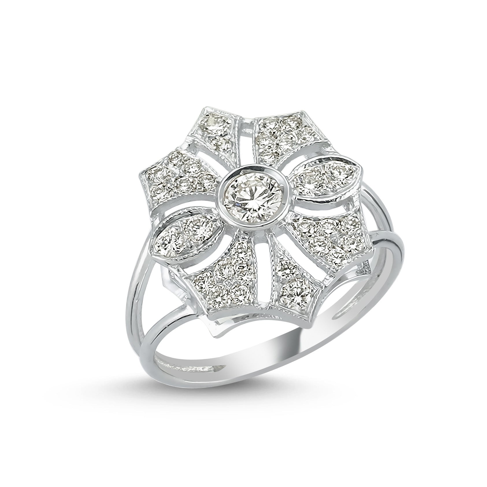 Paris Flower Ring