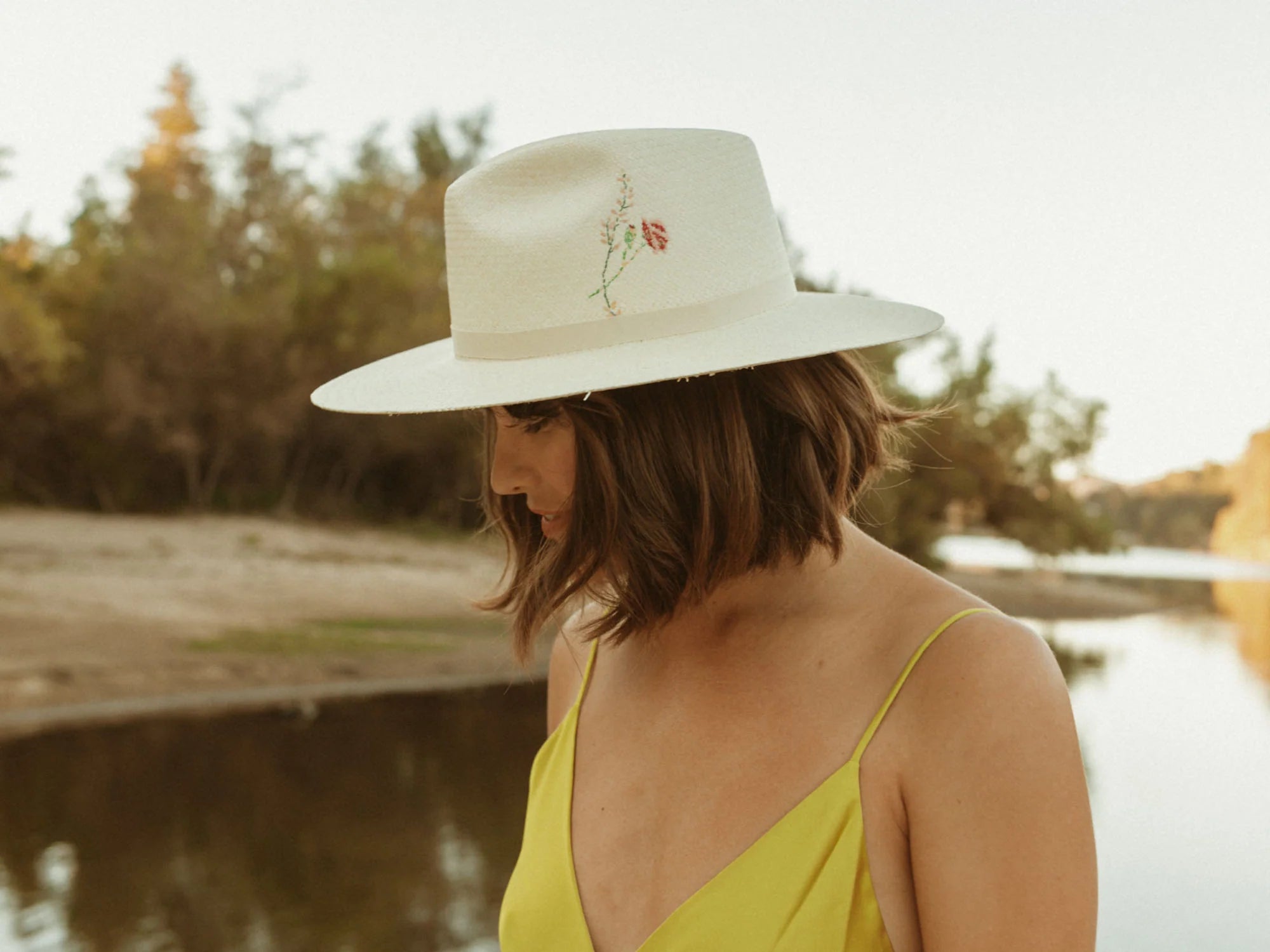 Flower Straw Hat